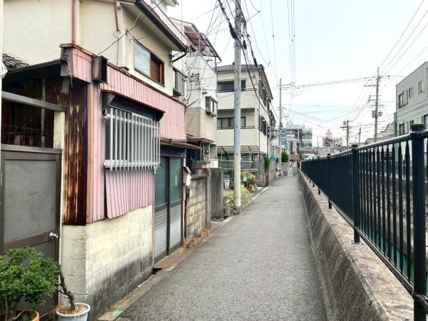 東住吉区駒川5丁目　古家付き土地