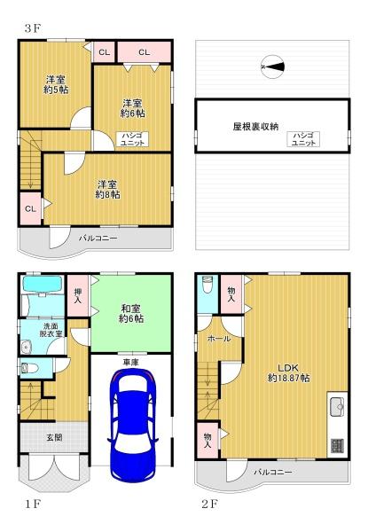平野区喜連1丁目　中古戸建