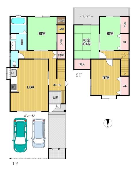 松原市小川1丁目　中古戸建