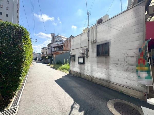 東住吉区南田辺1丁目　古家付き土地
