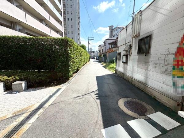 東住吉区南田辺1丁目　古家付き土地