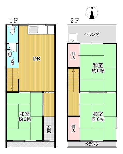 大阪市生野区中川西３丁目の中古一戸建て