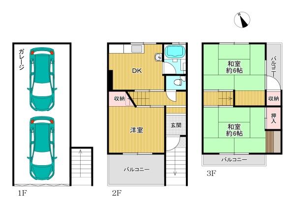 西成区南津守4丁目　中古戸建
