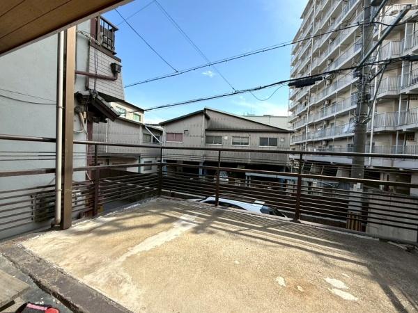 大阪市西成区南津守4丁目の中古一戸建て(バルコニー)