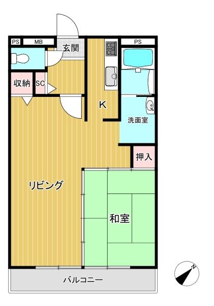 東部コーポ住宅1号棟