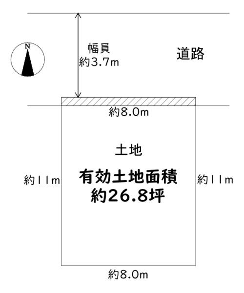 東大阪市若江本町1丁目　土地