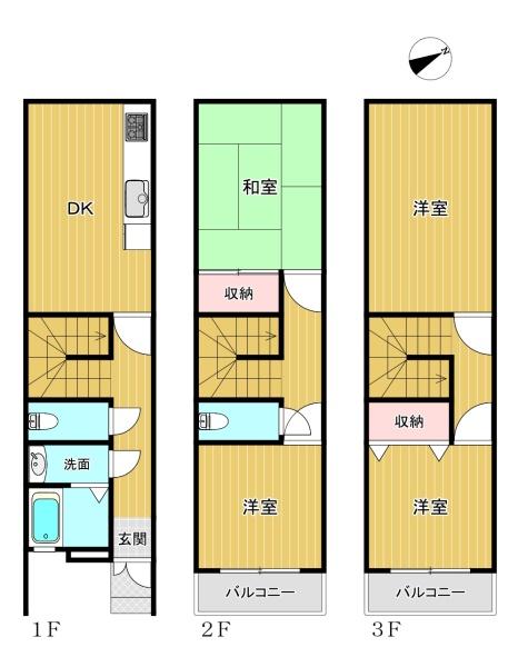生野区勝山北4丁目　中古戸建