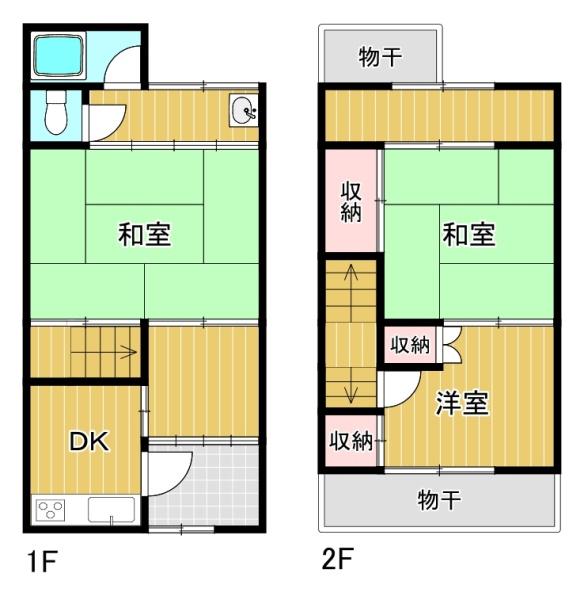 住之江区粉浜西1丁目　中古テラスハウス