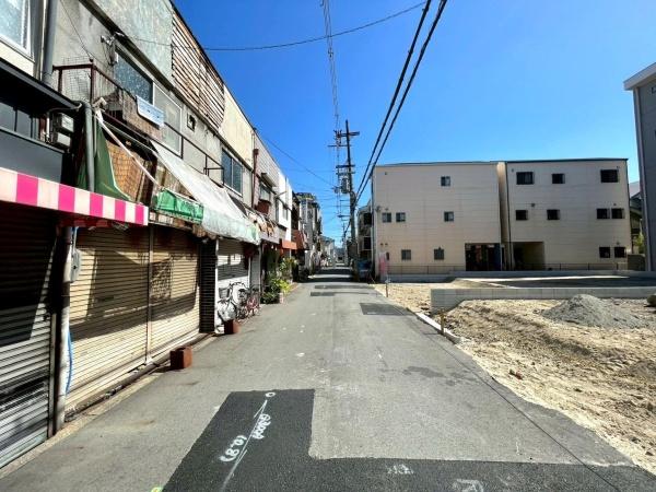 生野区田島3丁目 2号棟 新築戸建(前面道路含む現地写真)