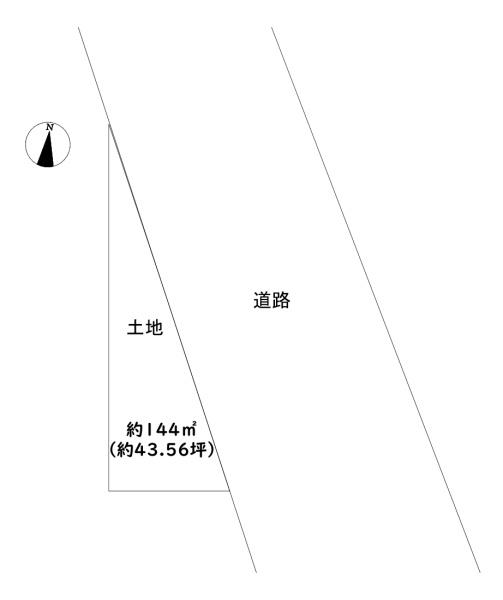 平野区瓜破1丁目 土地