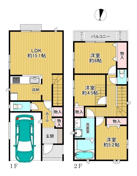 東住吉区杭全7丁目　新築戸建