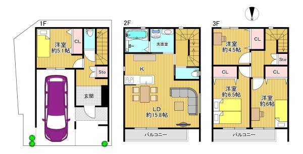 生野区巽南1丁目　新築戸建