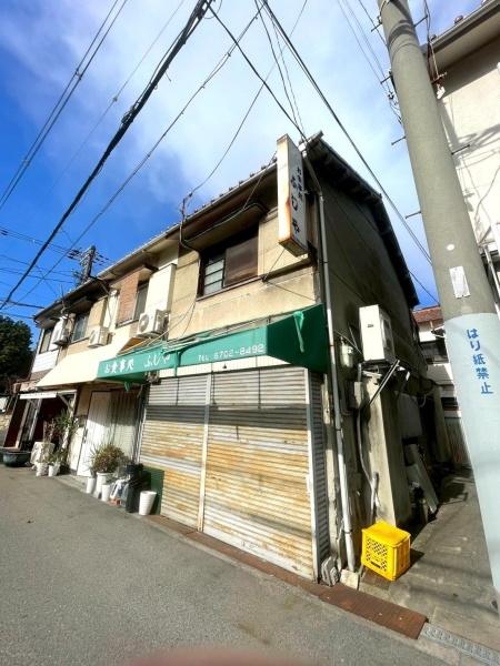 東住吉区湯里5丁目　店舗付きテラスハウス