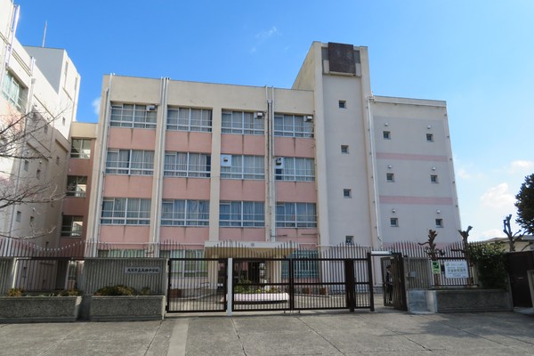 大阪市東住吉区住道矢田２丁目の土地(大阪市立矢田中学校)