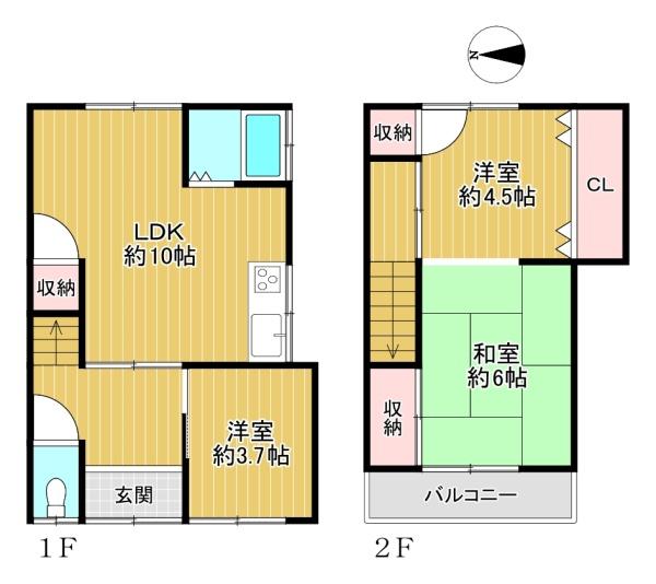 生野区巽中3丁目　中古テラスハウス