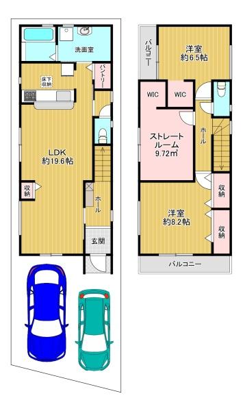 平野区瓜破5丁目　新築１号棟