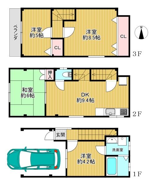 平野区喜連東1丁目　中古戸建