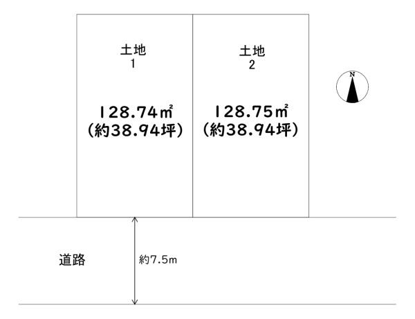 平野区流町4丁目　土地１