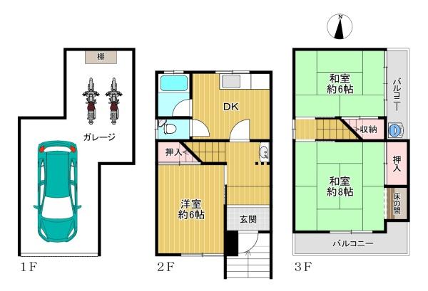 西成区南津守4丁目　中古戸建