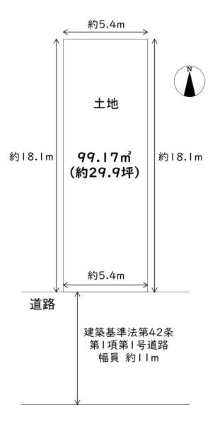 平野区平野西1丁目　土地