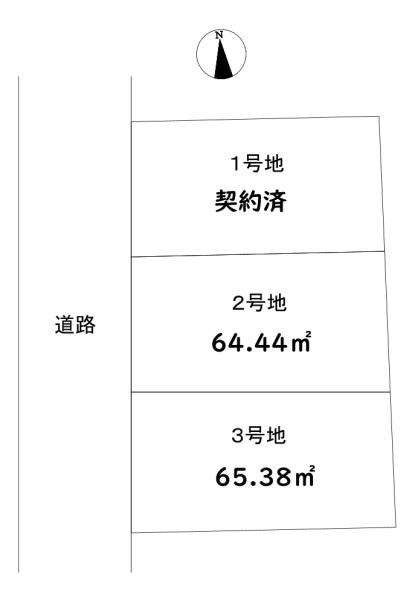 平野区平野本町4丁目　2号地　土地