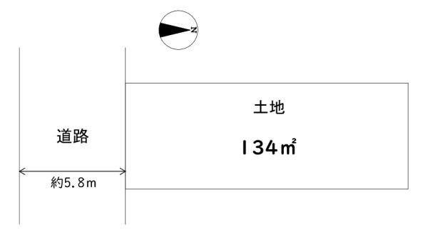東住吉区住道矢田8丁目　土地