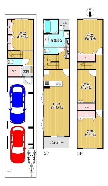 生野区田島3丁目　新築戸建