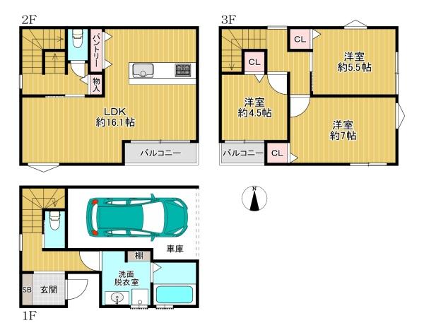 生野区巽東2丁目　中古戸建