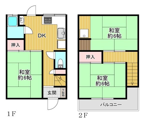 大阪市生野区巽南５丁目の中古一戸建て