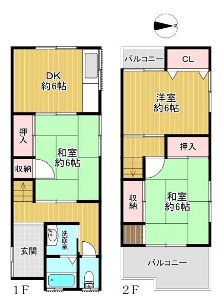 大阪市生野区巽南５丁目の中古一戸建て