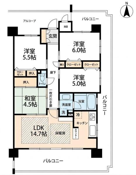 ルイシャトレ平野出戸
