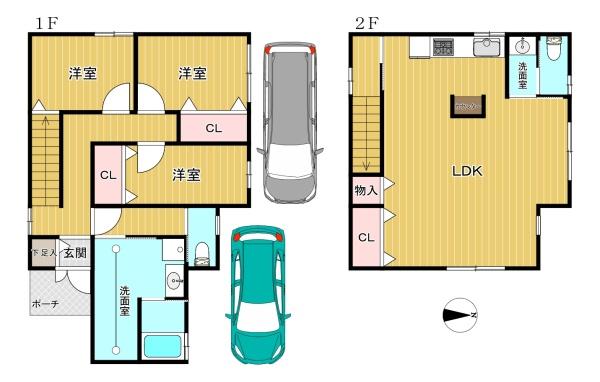 東住吉区矢田2丁目　中古戸建