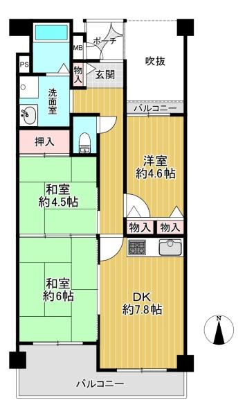 ユニハイム北田辺アクロス