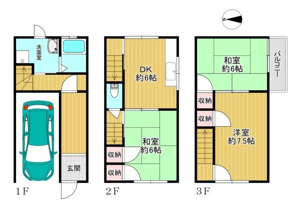 平野区長吉長原西4丁目　中古戸建