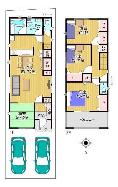 生野区田島3丁目　４号棟　新築戸建
