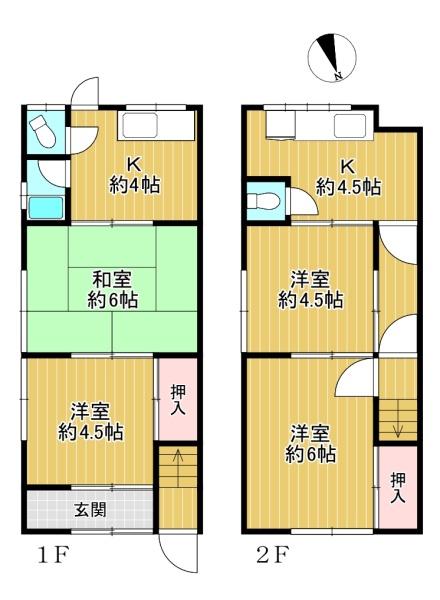 生野区鶴橋3丁目　中古テラスハウス