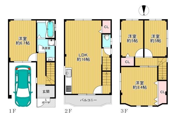 生野区林寺4丁目　中古戸建