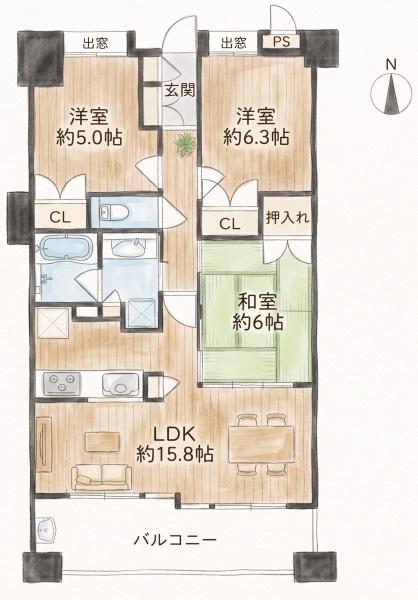 ザ・ランクス東住吉中野