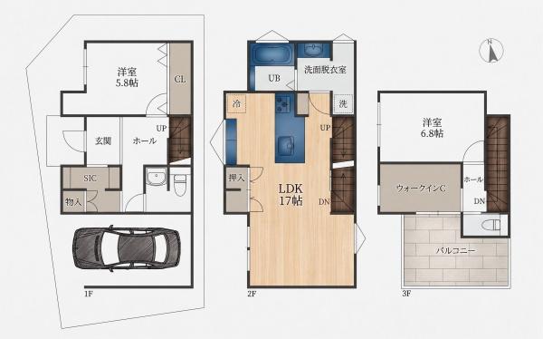 大阪市生野区勝山南４丁目の中古一戸建て