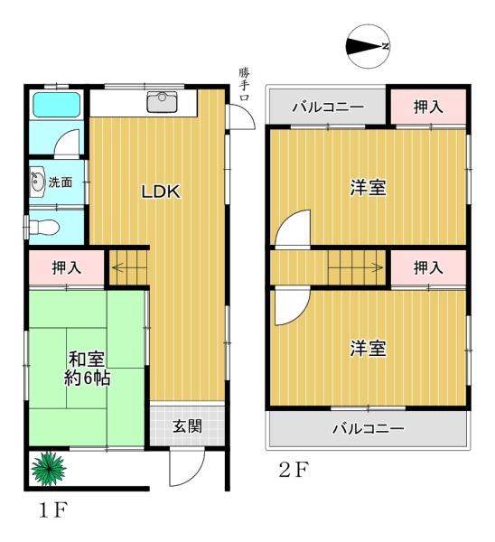 平野区加美西1丁目　中古戸建