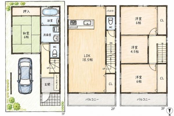 平野区喜連1丁目　中古戸建