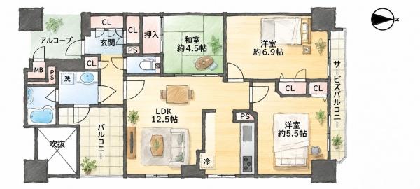 エスリード針中野