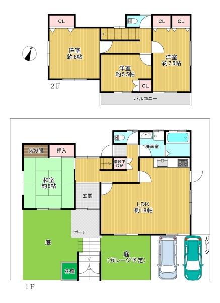 河内長野市清見台3丁目　中古戸建