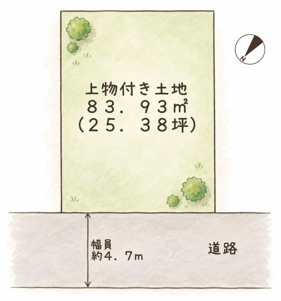 岸和田市八幡町の土地