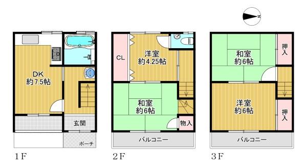 生野区生野東3丁目　中古戸建