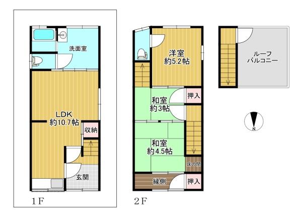 生野区中川西1丁目　中古戸建