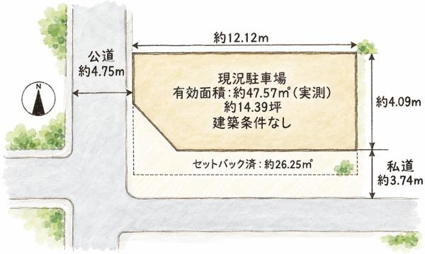 生野区桃谷5丁目　土地