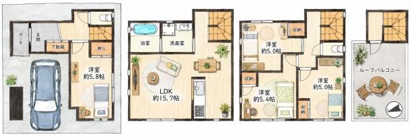 大阪市平野区平野本町４丁目の中古一戸建て