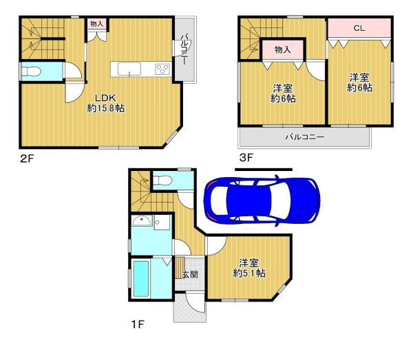 豊中市稲津町3丁目