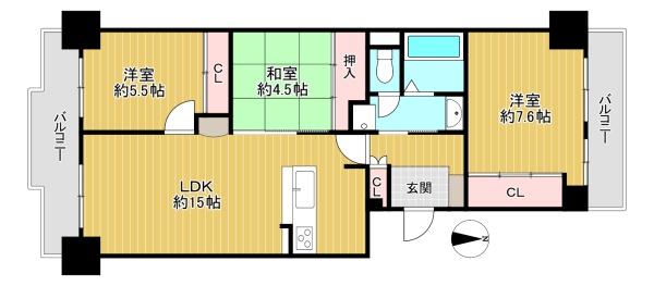 ユニライフ北大阪１号棟